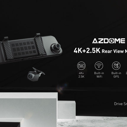 <tc>AZDome PG17 Max 4K 2CH Wifi GPS 64 Go dashcam</tc>