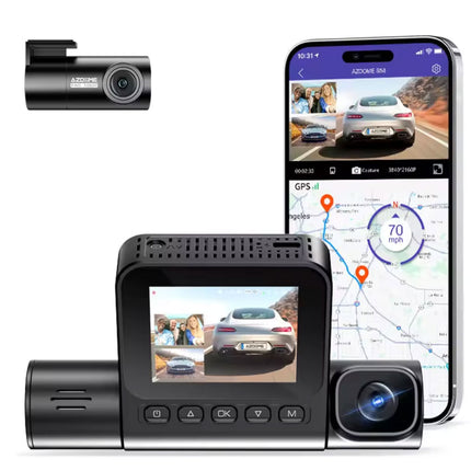 AZDome S58 4G Cloud 3CH 4K Wifi GPS dashcam