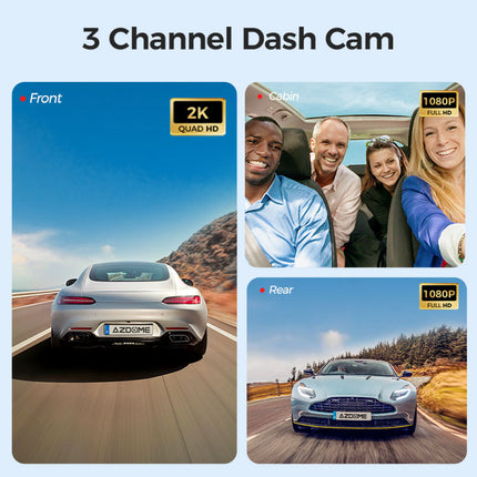 <tc>AZDome S58 4G 3CH 4K Wifi GPS dashcam</tc>