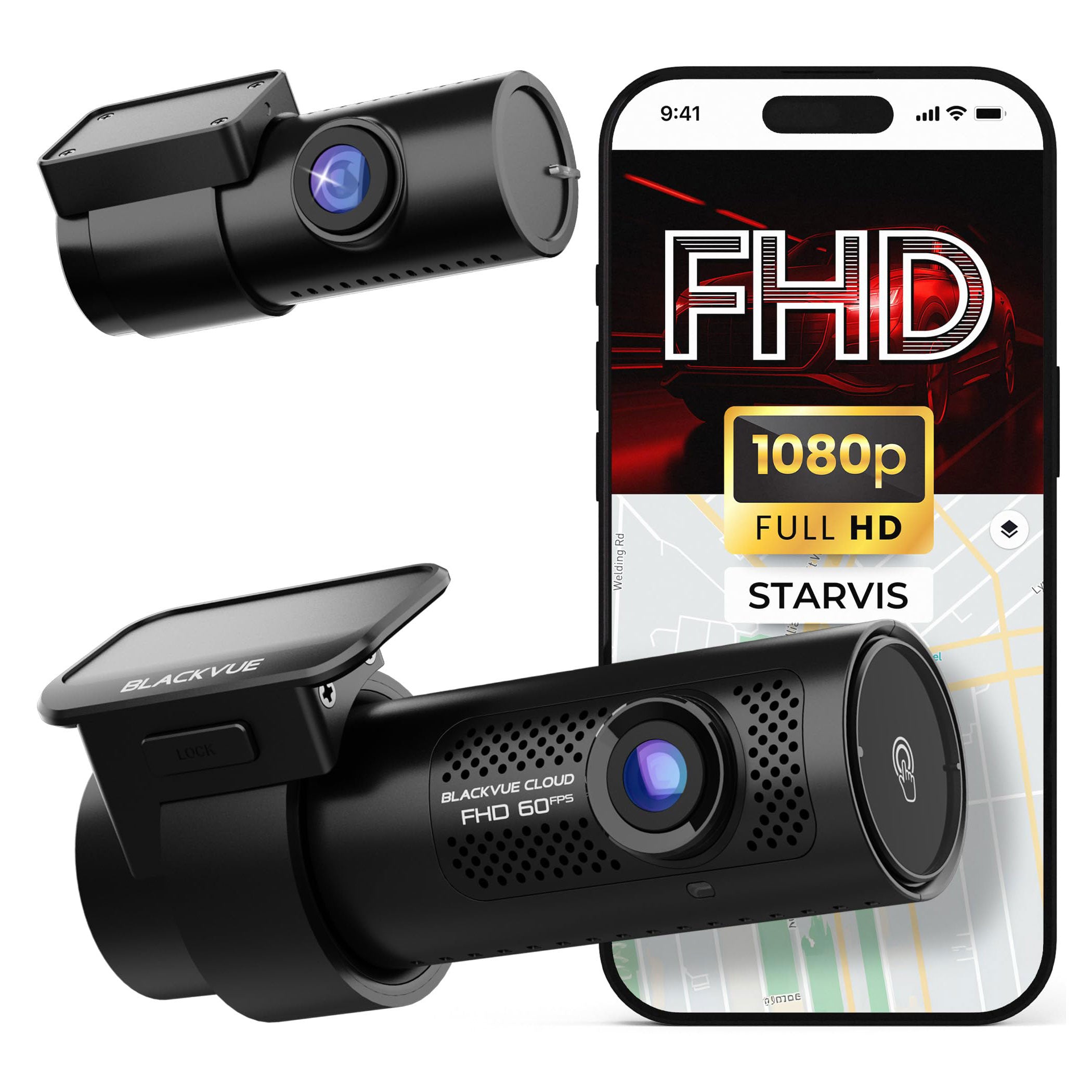 <tc>BlackVue DR770X 2CH II Full HD Cloud Wifi GPS 64 Go</tc>