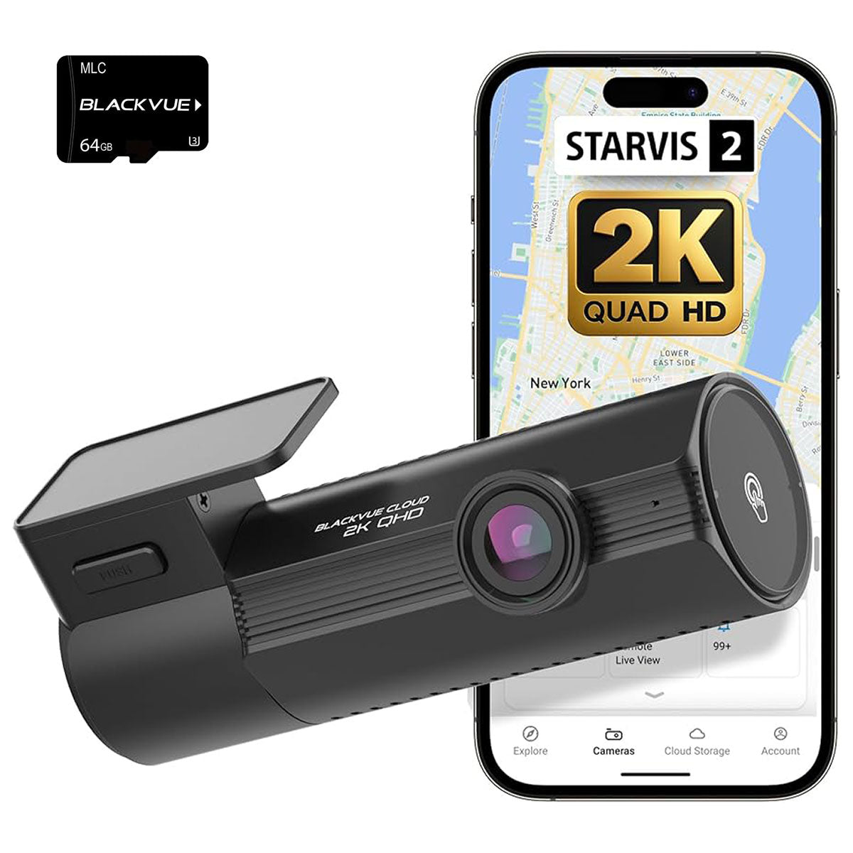 <tc>BlackVue Elite 8 1CH 2K Cloud Wifi GPS 64 Go</tc>