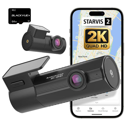 BlackVue Elite 8 2CH 2K Cloud Wifi GPS 64gb