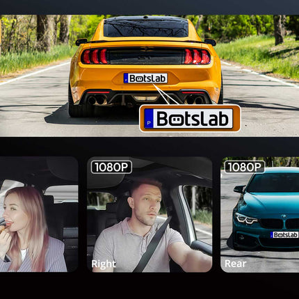 <tc>Botslab G980H Pro 4CH 4K Wifi GPS 128 go dashcam 360 degrés</tc>