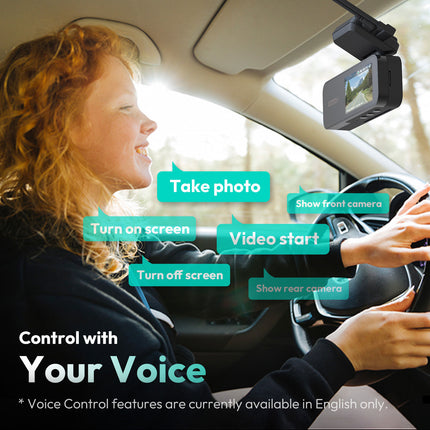 Botslab G980H Pro 2CH 4K Wifi GPS 64 Go dashcam