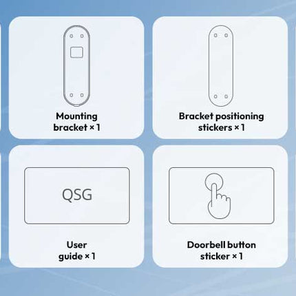 Botslab R810 5MP panorama 180 graden video deurbel