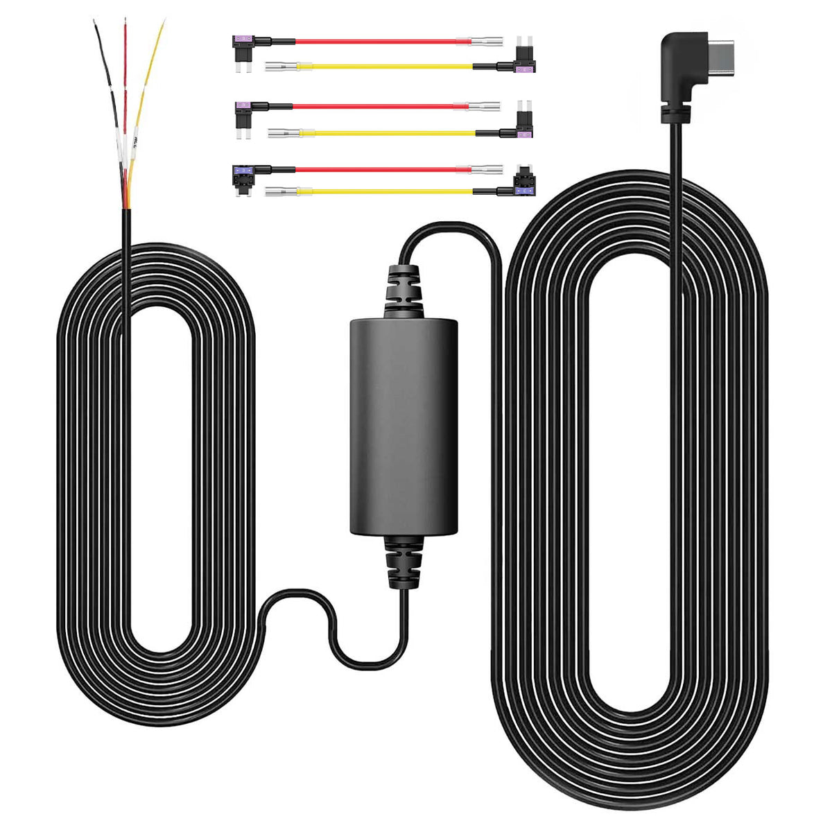 Botslab alimentation kit hardwire USB-C à 3 fils