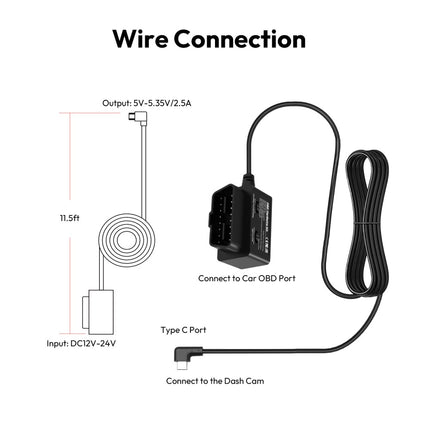 <tc>Botslab OBD kit hardwire USB-C</tc>