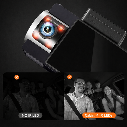 Wolfbox i17 3CH 4K Wifi GPS 64 go dashcam