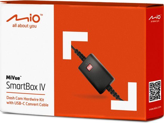 Mio MiVue Smartbox IV kit hardwire USB-C 3 fils