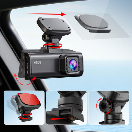 Redtiger F7N 4K Wifi GPS 2CH 64 go dashcam
