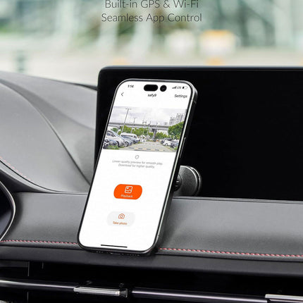 <tc>SAFY9 2CH 4K Wifi GPS 256 Go dashcam</tc>