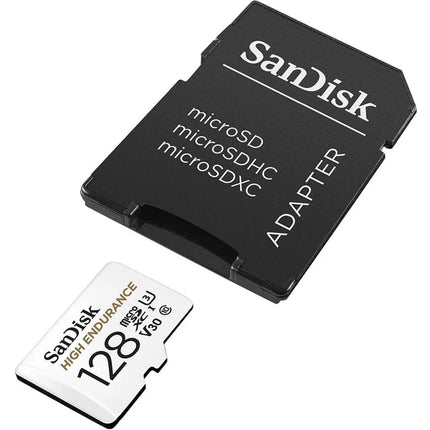 <tc>Carte microSD SanDisk 128 Go High Endurance U3 V30</tc>