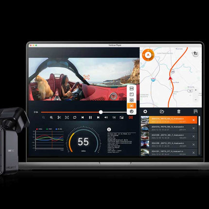 Vantrue E360 Plus Cloud 5K 3CH Wifi GPS 360 graden dashcam