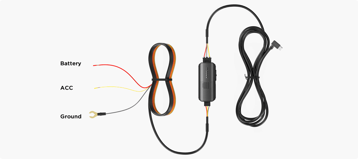 Viofo HK6 kit hardwire USB-C à 3 fils 