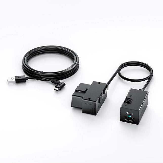 REARMASTER Universele OBD-voedingskabel voor dashcamera, 24 uur bewaking met knop van de modusschakelaar (mirco-usb REARMASTER Universele OBD-voedingskabel voor dashcamera, 24 uur bewaking met knop van de modusschakelaar (mirco-usb