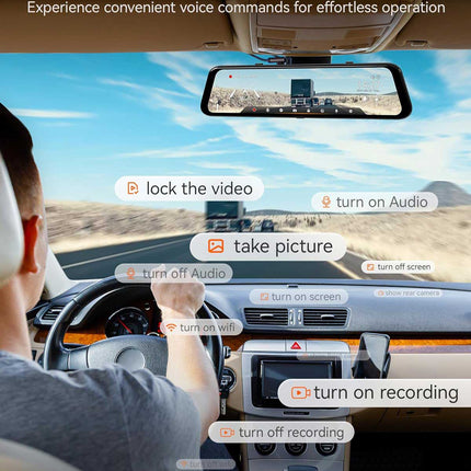 <tc>Wolfbox G850 Pro 4K Wifi GPS 64 go Mirror dashcam</tc>
