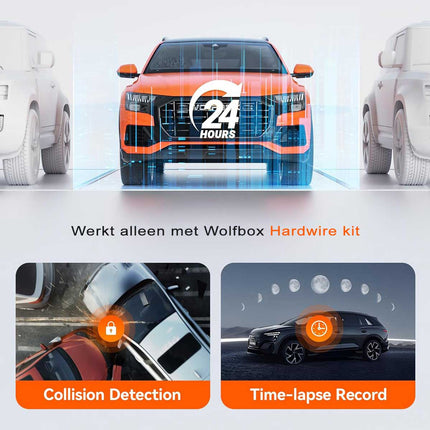 <tc>Wolfbox G850 Pro 4K Wifi GPS 64 go Mirror dashcam</tc>