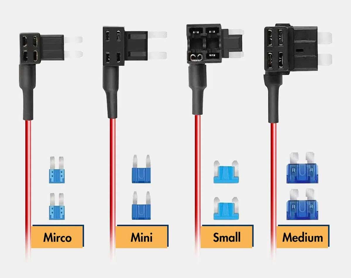 Wolfbox kit hardwire USB-C 3 fils