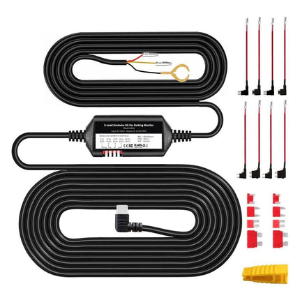 AZDome JYX05 kit hardwire USB-C 3 fils