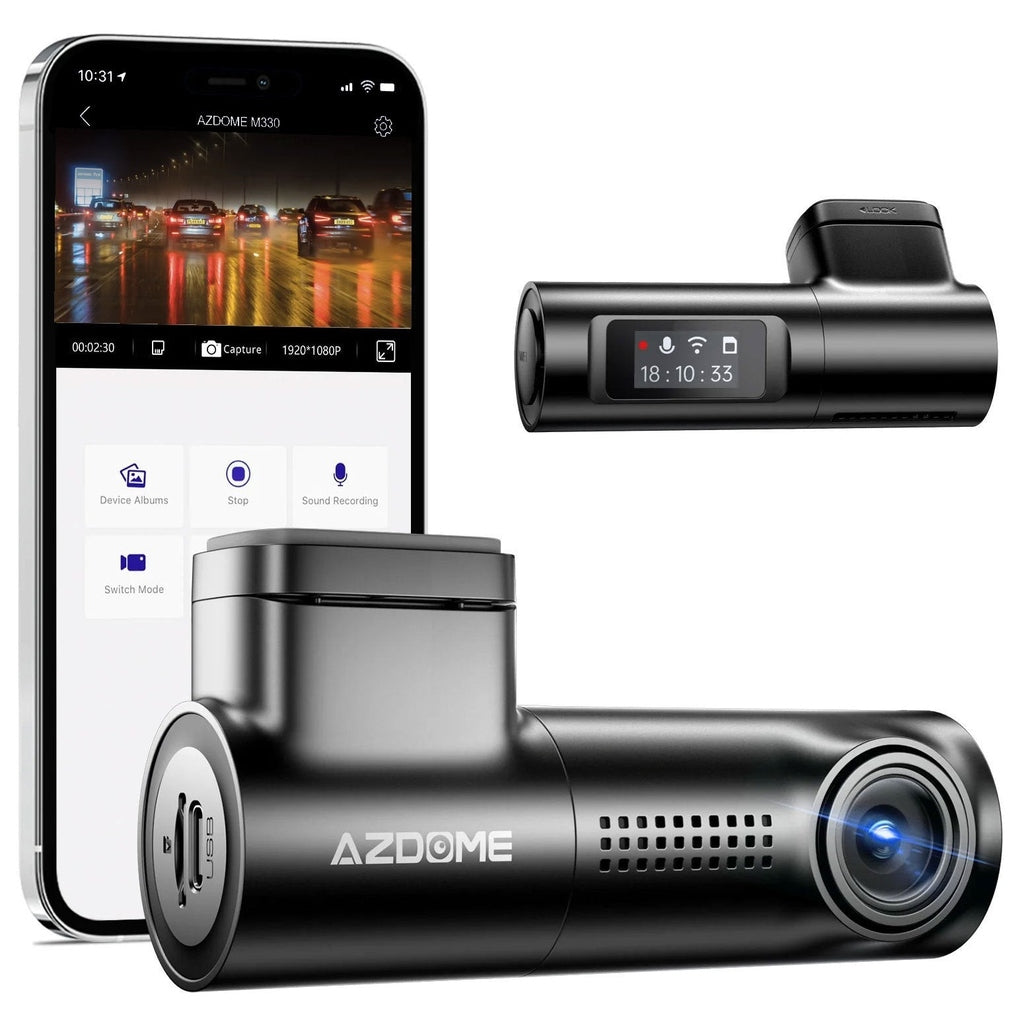 AZDome M330 Full HD Wifi dashcam