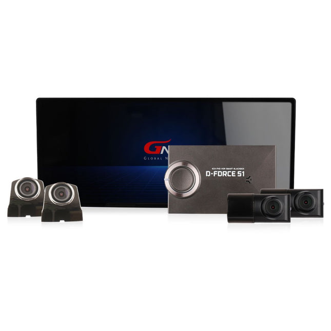 Gnet D-Force S1 4CH Wifi GPS Cloud 128 Go dashcam