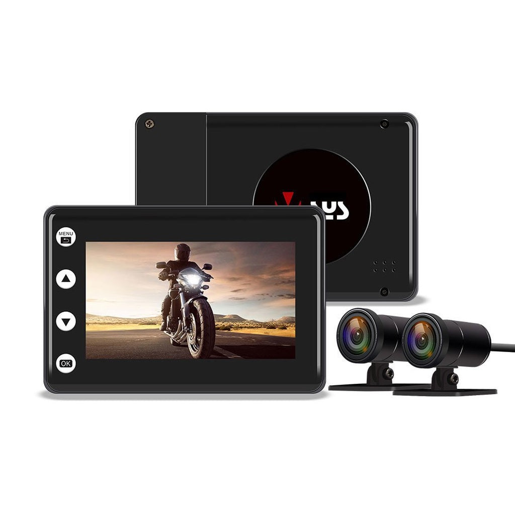 Motocam A2X Wifi 2CH dual dashcam pour moto