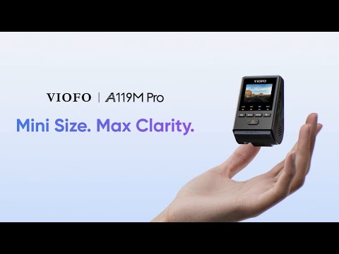Viofo A119M Pro 4K Wifi GPS dashcam