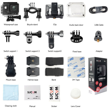 SJCAM SJ5000X Elite 4K Wifi action cam et dashcam
