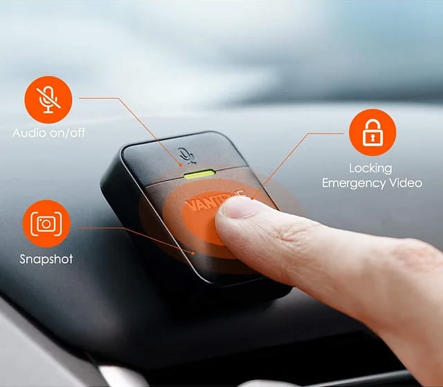 Bouton SOS Vantrue Bluetooth