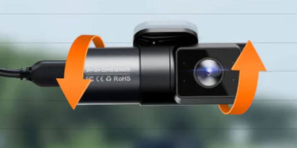 Vantrue N5 2K QuadHD 4CH Wifi GPS dashcam 360 degrés